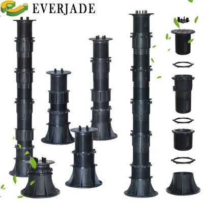 Piedestal di plastica regolabile per terrazzi esterni