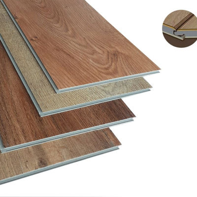 Certificato CE 4mm 5mm 6mm 7mm Click Lock Spc Vinyl Flooring Tile Plastic Luxury Vinyl Board