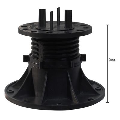 Altezza di base del piedistallo in plastica regolabile 75-1360 mm per accessori per pavimenti