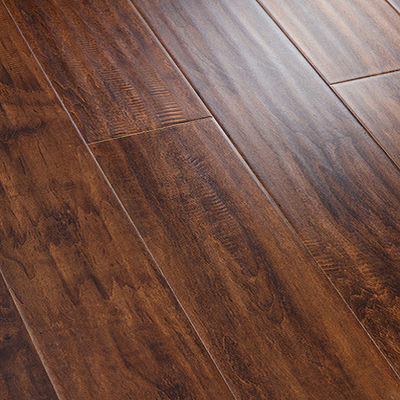 7mm 8mm 12mm Thinness Cristallo HDF pavimenti stratificati Durable e cristallino Made