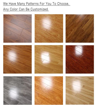 AC5 resistente all'usura soggiorno galleggiante pavimenti in laminato solido per case eleganti