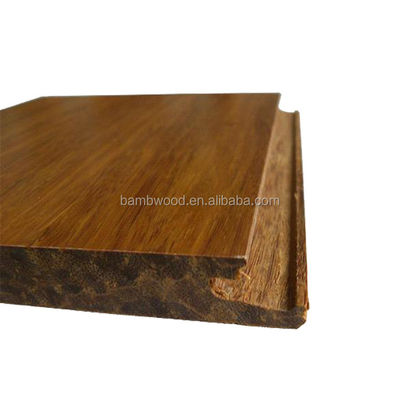Pavimenti di parquet in bambù tessuto a filo carbonizzato per altri
