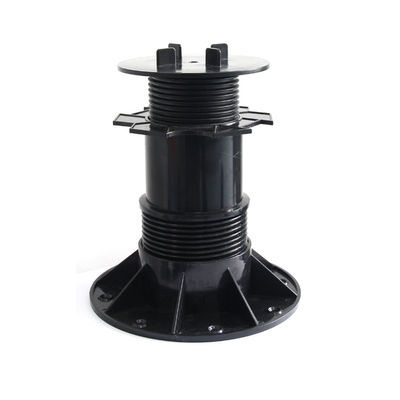 Base di 205 mm Dia 60-140 mm Pedestal di plastica per esterno per facile modifica dell'altezza all'aperto