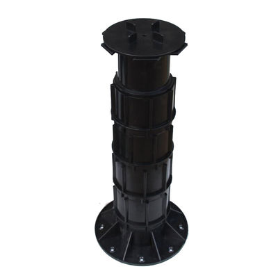 Piedestal in plastica di design moderno con piedi regolabili e accessori per pavimenti in materiale ABS