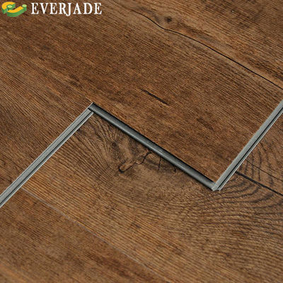Piastra per pavimenti in vinile SPC da 4 mm con consistenza in legno ignifugo e capacità di progettazione grafica
