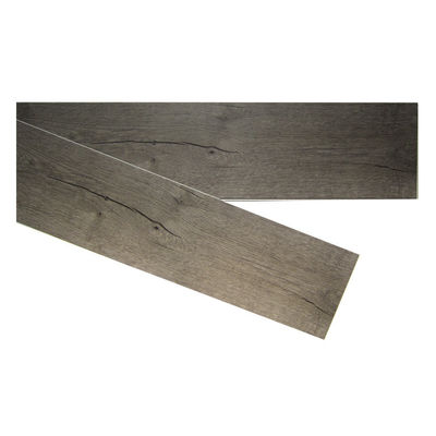 Colore semplice Uso interno Stile di legno di lusso Clica Pavimento in PVC / pavimento in lvt / pavimento in spc
