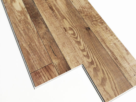 SPC Core rigido click pavimenti inferiore migliore veneer di legno reale per edifici per uffici 6'x36