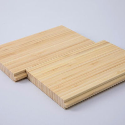 Pavimenti in legno massello in bambù T G spessore 12 mm con colore naturale e design T G