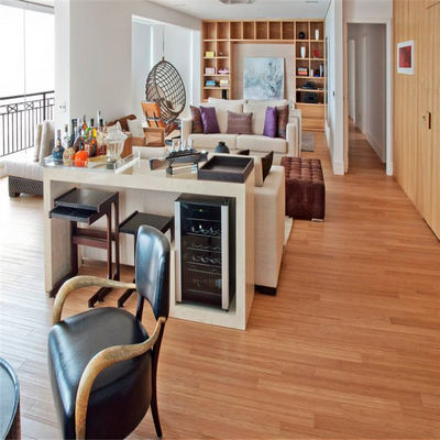 Pavimenti in legno massello di bambù di alta densità con design moderno e colore caffè