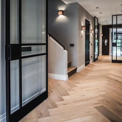 Pavimenti in legno ingegnerizzato multicolore per il miglior pavimento aringhevole curvo