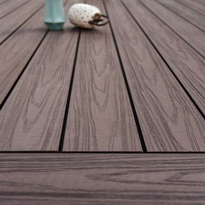 Pavimenti WPC impermeabili per uso commerciale Pavimenti compositi in legno e plastica di design moderno