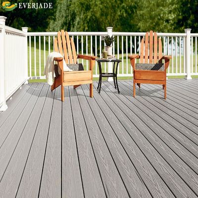 Migliora il tuo spazio esterno con Overstock Composite Decking Pvc Outdoor Decking WPC Teak Deck