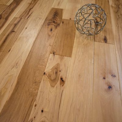 Struttura a 3 strati da 10 mm Pavimenti in legno ingegneristico a base di quercia bianca tedesca spazzolata