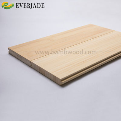 pannelli di pavimenti in bambù carbonizzati a grano verticale bianco bruciato per soluzioni da cucina