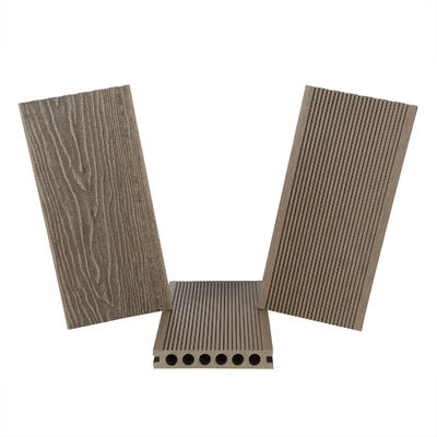 Tavola di rivestimento in plastica composita per pavimenti moderni con scanalature esterne oltre 5 anni