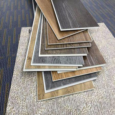 Piso in legno di albergo colore facile da installare 4,0 mm Commercial Grooving Veneer