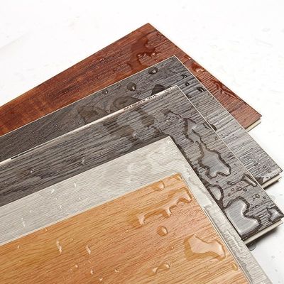 Piso in legno di albergo colore facile da installare 4,0 mm Commercial Grooving Veneer