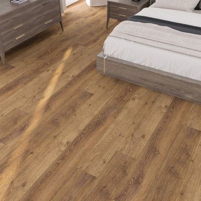 Pavimenti SPC ignifughi impermeabili con 0,5 mm spessore dello strato di usura 7' x 48'