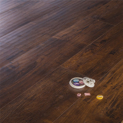 Angolo destro 12 mm Ac3 ac4 Costo grigio Piastrelle personalizzabili Legno di vinile Pavimenti a planche Pavimenti laminati