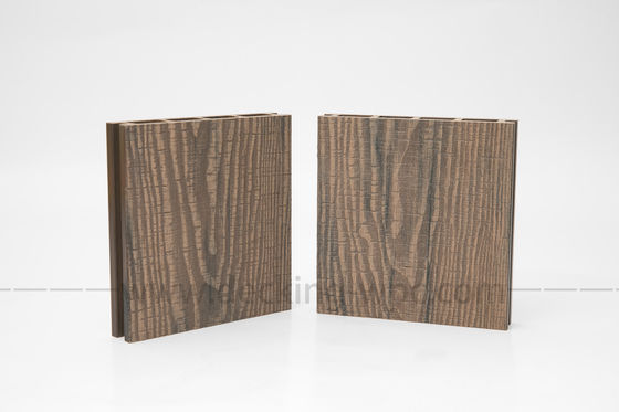 3D legno grano WPC Deck Interlocking Deck Sea Deck Pavimento di barca per all'aperto di lunga durata