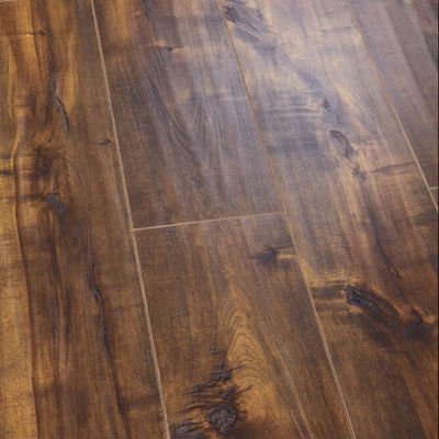 AC4 HDF Euro Lock Parquet Modello 6mm 10mm Naturale Canapa Bianco Gloss Laminato Pavimento