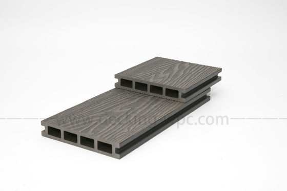 3D legno grano WPC Deck Interlocking Deck Sea Deck Pavimento di barca per all'aperto di lunga durata