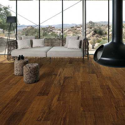 Pavimenti di parquet in bambù stratificati di 14 mm extra larghi con vernice provenienti dalla Germania