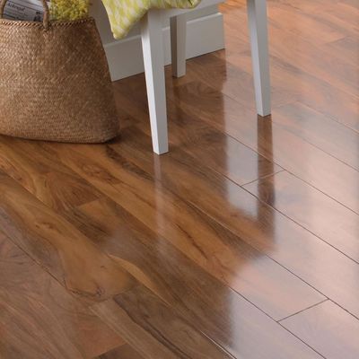 8mm 10mm 12mm Standard Edge Rustico Piastrelle Pavimenti in legno con superficie in rilievo di grano di legno