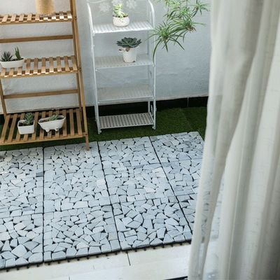 Pavimenti compositi in legno-plastico per giardini Piastrelle di pietra di giada piastrelle di pietra naturale