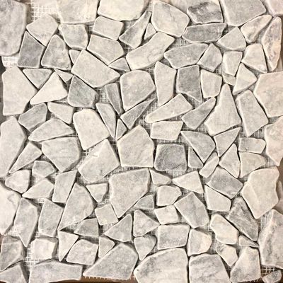 Piastrelle di pavimentazione in pietra di granito piastrelle di pietra a faccia divisa per paesaggi esteriori