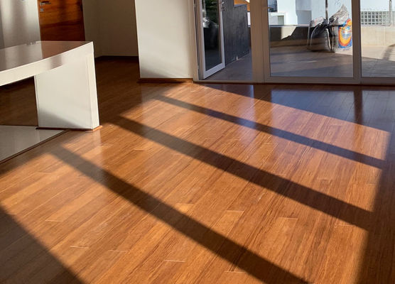 Pavimenti in legno di bambù 10 mm 18 mm per l'installazione su pavimenti in legno