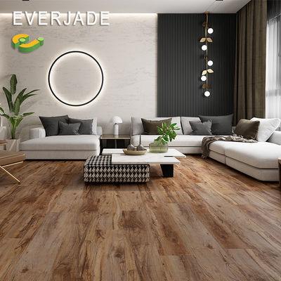Pavimenti in legno di marmo bianco interlacciato ad alta lucentezza Vt SPC Vinyl per pavimenti SPC