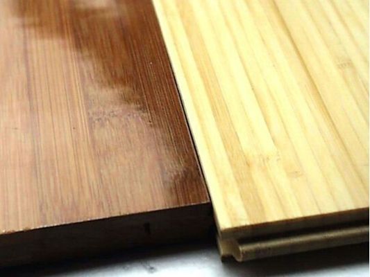 Parquet di pavimenti in bambù in colore naturale con certificato ISO14001