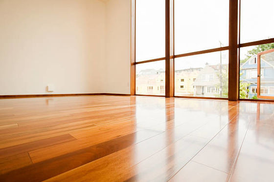 Pavimenti di parquet cinese carbonizzato orizzontale in bambù con materiali al 100% in bambù
