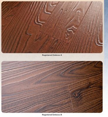 8mm 10mm 12mm AC4 HDF superficie in rilievo pavimento in legno laminato con e tecnologia tedesca