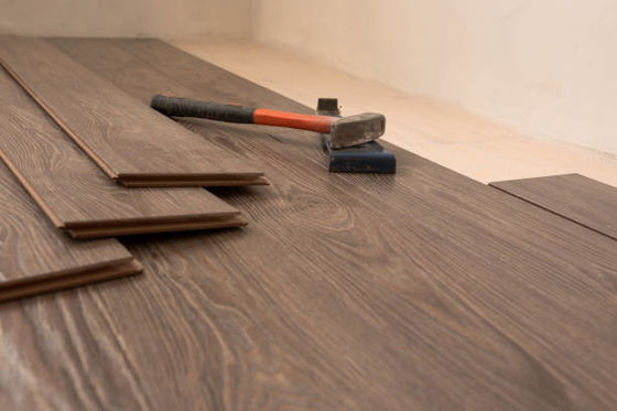 8mm 10mm 12mm AC4 HDF superficie in rilievo pavimento in legno laminato con e tecnologia tedesca