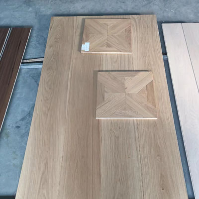 Pavimento in legno ingegneristico Parkett Boden Finish Stile di design moderno Pavimento in legno duro da 18 mm