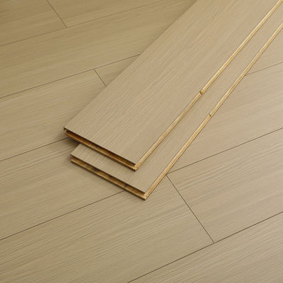 Pavimenti in legno duro di quercia liscio a tre strati di lunghezza variabile con valange 5G/ T G