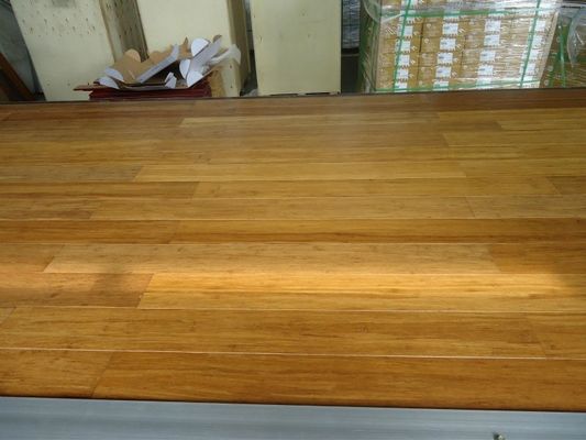 Moderno stile di design pavimento in bambù Easy Lock Ingegneria 12mm 14mm Pavimento in legno massello di bambù