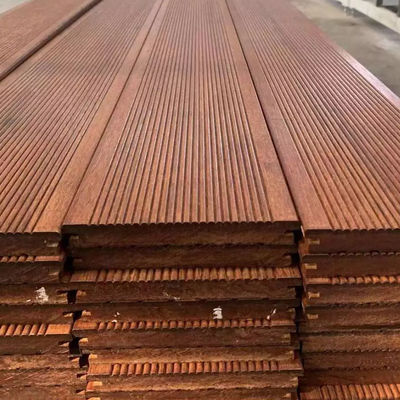 Colori personalizzati Verticale Presso Filamento Carbonizzato Tessuto Di Bambù Per Decking Esterno