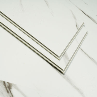 Pavimenti in vinile per interni SPC Clica pavimenti con marmo design laminato di plastica