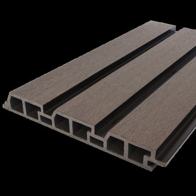 Pannelli murali decorativi in legno e plastica composita con rivestimento in WPC 3D di alta classe