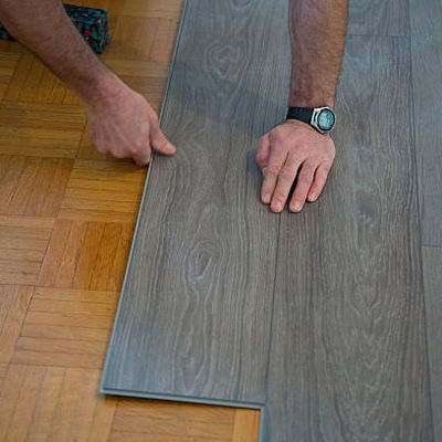 Pavimento in vinile di lusso da 4 mm, 5 mm e 6 mm per altri servizi post-vendita e 100% impermeabile
