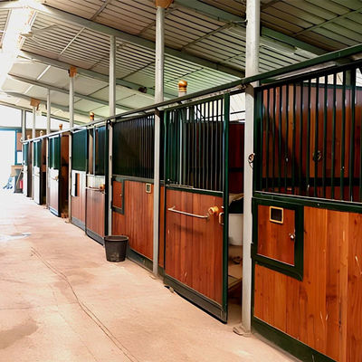 Outlet Stalle di cavalli Corsa su misura Circuito Equestre Club Recinzione Pannelli di costruzione