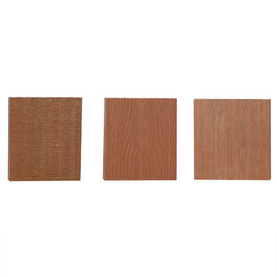 3D Deep Embossing WPC Decking con supporto tecnico online e rifinitura distressed