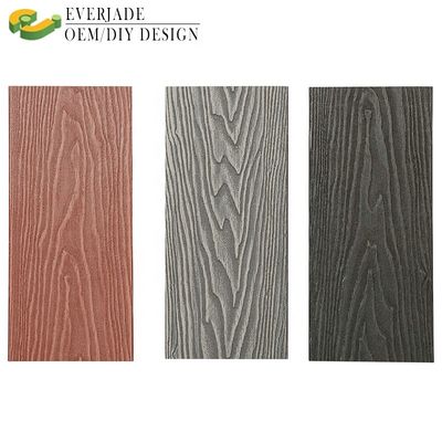 Piastrelle composite Ugaslavia Fascia 3m Lunghezza 4,8m Liberamento aiuto Grp Decking Composite