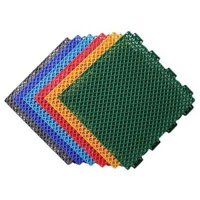 Materasso per pavimenti sportivi di plastica per bambini con pavimento sospeso in colori personalizzati