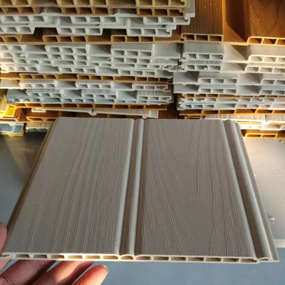 Materiale per la decorazione degli uffici Eco-friendly Bambù Fibra di legno PVC Composite Parete Rivestimento