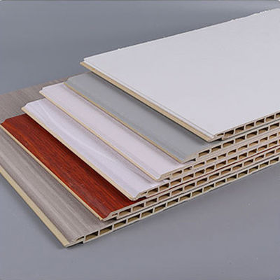 soffitto interno impermeabile fibra di bambù pannelli di parete in PVC legno per il design casa decorazione