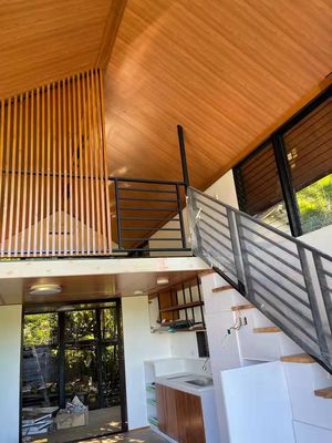soffitto interno impermeabile fibra di bambù pannelli di parete in PVC legno per il design casa decorazione